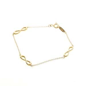 TIFFANY 18k Gold Charm Bracelet